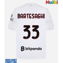 AC Milan Davide Bartesaghi #33 Gostujuci Dres 2026-27 Kratak Rukav